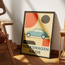 Volkswagen kafer poster gebraucht kaufen  Berlin