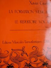 Formation musicale répertoire d'occasion  Paris XV