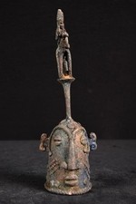 Bronze: Alte Figuren Sao Glocke Chad Afrika Africa Afrique Figure 740, usado comprar usado  Enviando para Brazil