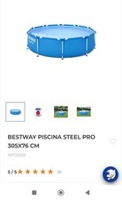 Piscina bestway steel usato  Cassano Magnago