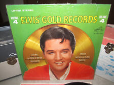 ELVIS PRESLEY Vinyl Lp GOLD RECORDS 4 W/Inner 1968 RCA LSP-3921 Rigid Orange NM! comprar usado  Enviando para Brazil