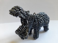 Beaded hippo hand for sale  HULL