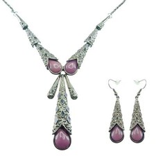 Parure collier boucles d'occasion  Épinay-sur-Orge