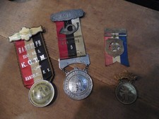 Lot antique badge for sale  West Unity