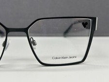 Armações de óculos Calvin Klein masculino feminino preto lente tamanho angular Ckj 2402 Np comprar usado  Enviando para Brazil