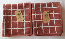 Serviettes toilette marron d'occasion  Courville-sur-Eure