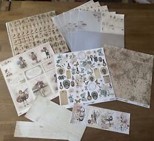 Bastelpaket vintage stempel gebraucht kaufen  Selb