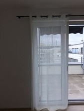 Gardine weiß ösen gebraucht kaufen  Essen