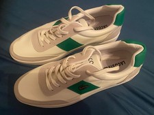 Lacoste weiße logo gebraucht kaufen  Halle