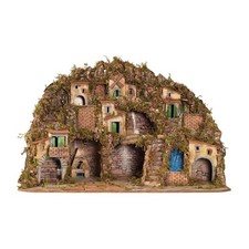 Presepe paesaggio con usato  Sant Antimo