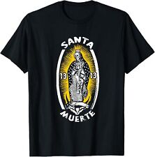 NOVA CAMISETA MEXICANA LIMITADA México La Santa Muerte 1313 esqueleto mulher comprar usado  Enviando para Brazil