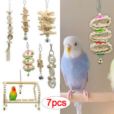 7pcs parrot toys for sale  DORKING