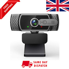 Webcam microphone 1080p for sale  PRESTON