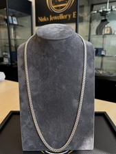 Silver cuban chain for sale  BRAINTREE