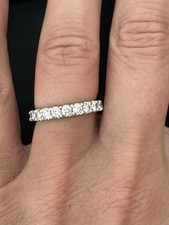Half eternity band for sale  Wailuku