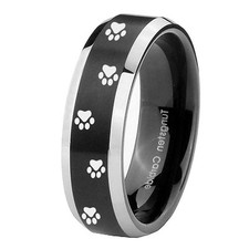 Paw print engraved for sale  San Francisco