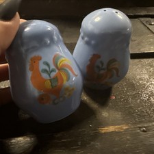 Conjunto de tapeçaria vintage de cerâmica fazenda americana galo frango sal e pimenta comprar usado Conjunto de tapeçaria vintage de cerâmica fazenda americana galo frango sal e pimenta comprar usado  Enviando para Brazil