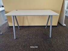 White office desk for sale  ROYSTON