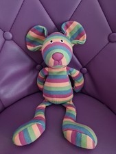 Doudou souris rayures d'occasion  Méricourt