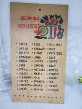Vintage shopping reminder for sale  Ladoga
