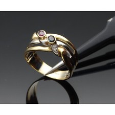 Anello con zaffiro usato  Sustinente