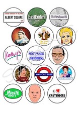 Eastenders themed cupcake for sale  ROCHDALE
