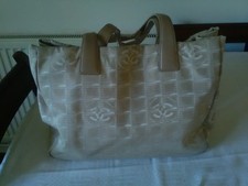 Chanel beige nylon for sale  OXFORD