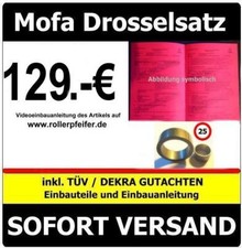 Mofa drossel yamaha gebraucht kaufen  Sehnde
