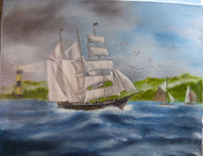 Bild segelschiff kogge gebraucht kaufen  Hamburg