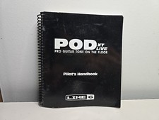 Line 6 Pod XT LIVE Manual Pilot's Handbook BOOK comprar usado  Enviando para Brazil