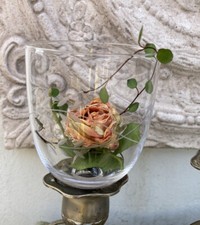 Rosenschale glas geschliffene gebraucht kaufen  Soest