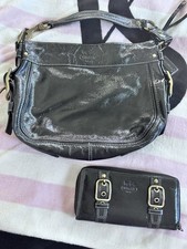 coach black patent zoe for sale  Yucaipa