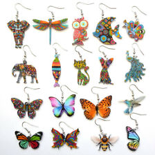 Animal earrings acrylic for sale  SLOUGH