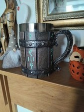 Wooden barrel tankard for sale  HIGH PEAK