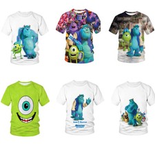 Camisetas esportivas 3D Cosplay Monsters University Sullivan Mike adulto infantil comprar usado  Enviando para Brazil