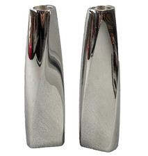 Nambe twist candlesticks for sale  Brocket