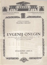 Evgenij onegin stagione usato  Parma