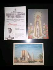 Cartolina madonna fatima usato  Castellamonte