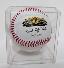 Bola 2012 Tuffy's Stadium Krueger Field Perham Minnesota Rawlings Nelson assinada comprar usado  Enviando para Brazil