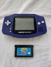 Console portátil NIntendo Game Boy Advance roxo + jogo Sonic Advance comprar usado  Enviando para Brazil