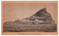 Gibraltar Rock Bank Publicidade Mar Cartão Postal Vintage União Postal Universal comprar usado  Enviando para Brazil