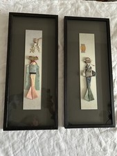 Unusual pair framed for sale Unusual pair framed for sale  LISKEARD