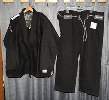 (2 peças) Uniforme de Jiu Jitsu por Kitsune MK4 Kimono Series Dragon Fox Black A2H comprar usado  Enviando para Brazil