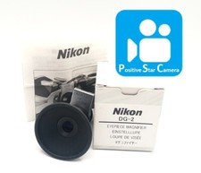 🎦VIDEO👀[Sin usar] Lupa de pieza de ojo Nikon DG-2 en caja de JAPÓN segunda mano  Embacar hacia Mexico
