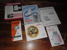 Lot anciennes brochures d'occasion  Ahun