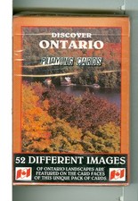 Baralho Selado "Ontario, Canadá" Cartas de baralho, Holborne Distributing Co, Canadá comprar usado  Enviando para Brazil