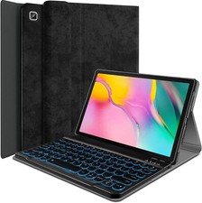 Capa teclado retroiluminada para Samsung Galaxy Tab A 10.1" 2019 Wineecy - PRETA comprar usado  Enviando para Brazil