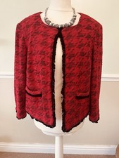 Women red jacket for sale  BARRY