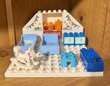 Lego Duplo Móveis de Quarto Camas Brinquedos Banquetas Tijolos 22 Peças comprar usado  Enviando para Brazil