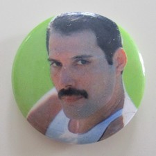 Freddie Mercury 'Mr Bad Guy' 1" Promo Button Pin Badge 1985 (Queen) comprar usado  Enviando para Brazil
